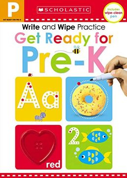 portada Write and Wipe Practice: Get Ready for Pre-K (Scholastic Early Learners) (en Inglés)