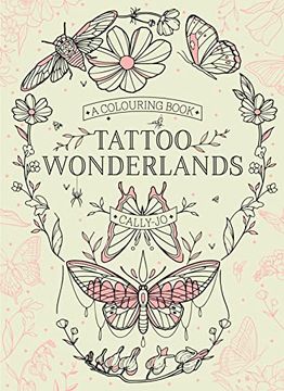 portada Tattoo Wonderlands: A Colouring Book (en Inglés)