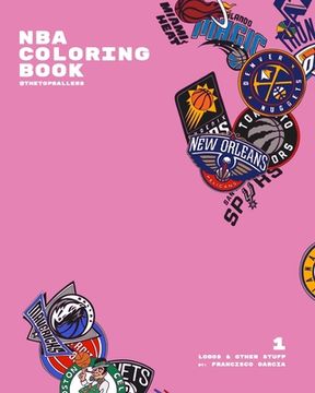 portada NBA Coloring Book: @thetopballers (en Inglés)
