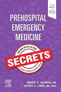 portada Prehospital Emergency Medicine Secrets, 1e (in English)