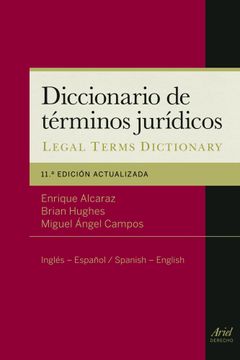 portada Diccionario de Términos Jurídicos: A Dictionary of Legal Terms. Inglés-Español (in Spanish)