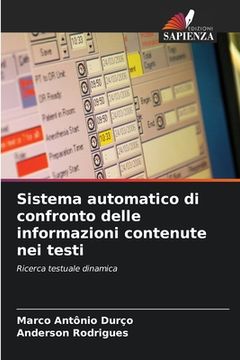 portada Sistema automatico di confronto delle informazioni contenute nei testi (en Italiano)
