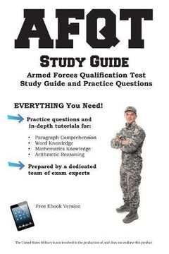 portada AFQT Study Guide: Armed Forces Qualification Test  Study Guide and Practice Questions
