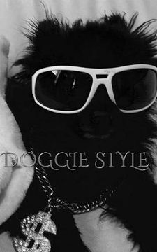 portada Doogie Style Black Pomeranian Journal (en Inglés)