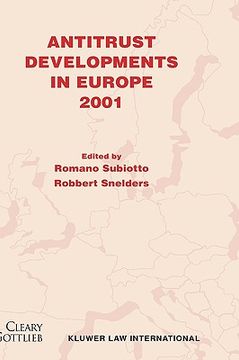 portada antitrust developments in europe, 2001 (in English)