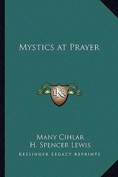 portada mystics at prayer (in English)