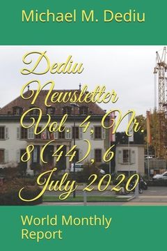 portada Dediu Newsletter Vol. 4, Nr. 8 (44), 6 July 2020: World Monthly Report (en Inglés)