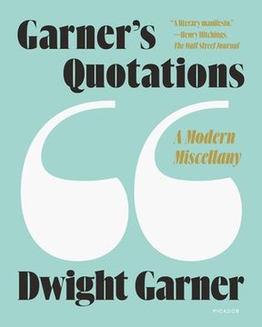 portada Garner'S Quotations (en Inglés)