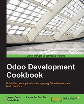 portada Odoo Development Cookbook (en Inglés)