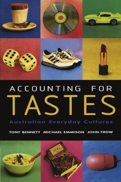 portada Accounting for Tastes: Australian Everyday Cultures (in English)