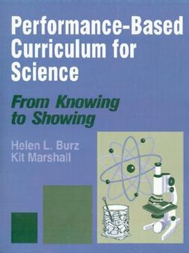 portada performance-based curriculum for science: from knowing to showing (en Inglés)