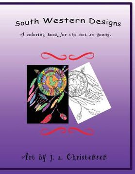 portada South Western Designs: An adult coloring book (en Inglés)