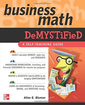 portada Business Math Demystified (en Inglés)