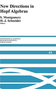portada New Directions in Hopf Algebras Hardback (Mathematical Sciences Research Institute Publications) (en Inglés)