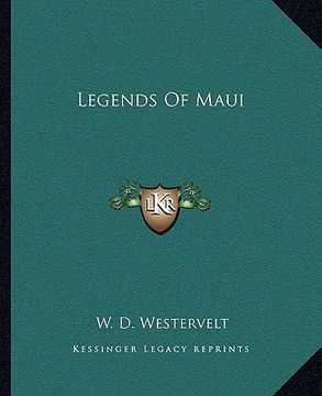 portada legends of maui (en Inglés)