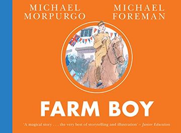 portada Farm Boy: A new Illustrated Edition of the Classic Sequel to war Horse (en Inglés)