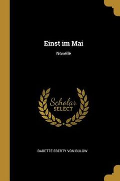 portada Einst im Mai: Novelle (en Inglés)