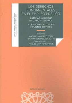 portada Los Derechos Fundamentales en el Empleo Público: Sistemas Jurídicos Italiano y Español. Cuestiones Actuales y Puntos Críticos (in Spanish)