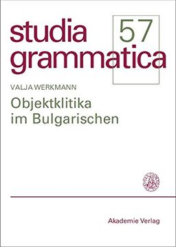 portada Objektklitika Im Bulgarischen (Studia Grammatica)