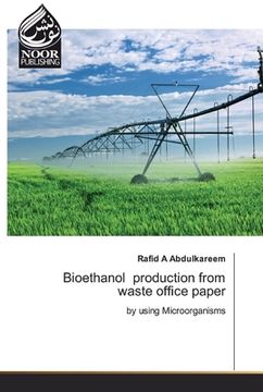 portada Bioethanol production from waste office paper (en Inglés)