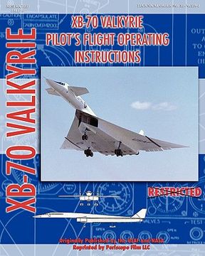 portada xb-70 valkerie pilot's flight operating manual (en Inglés)