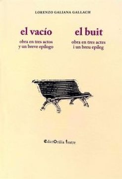 portada El Vacio = el Buit (Ed. Bilingue)