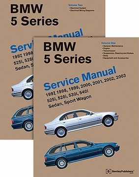 portada Bmw 5 Series Service Manual 1997-2003 (E39): 525I, 528I, 530I, 540I, Sedan, Sport Wagon (en Inglés)