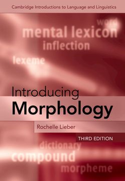 portada Introducing Morphology (Cambridge Introductions to Language and Linguistics) (en Inglés)