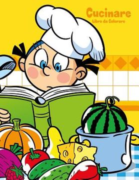 portada Cucinare Libro da Colorare 1 (en Italiano)