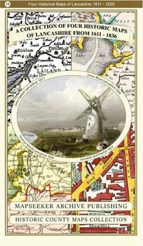 portada A Collection of Four Historic Maps of Lancashire (Historic English Counties Collection) (in English)