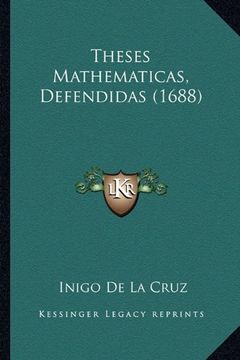 portada Theses Mathematicas, Defendidas (1688)