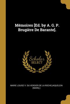 portada Mémoires [Ed. By a. G. P. Brugière de Barante]. (en Francés)