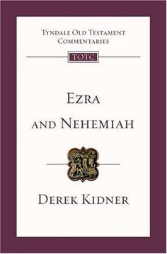 portada Ezra and Nehemiah: An Introduction and Commentary (Tyndale old Testament Commentaries) (en Inglés)