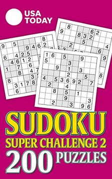 portada Usa Today Sudoku Super Challenge 2, Volume 28: 200 Puzzles (Usa Today Puzzles) (en Inglés)