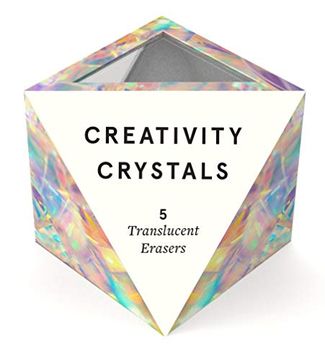 portada Creativity Chrystals: 5 Translucent Erasers (Stationery) 