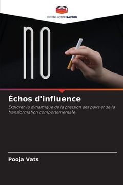 portada Échos d'influence (en Francés)