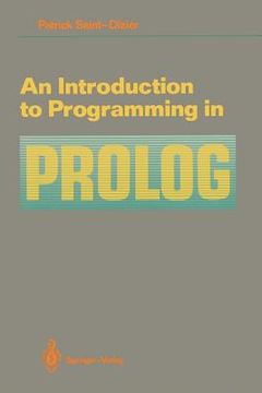 portada an introduction to programming in prolog (en Inglés)