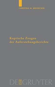portada Koptische Zeugen der Auferstehungsberichte (in German)