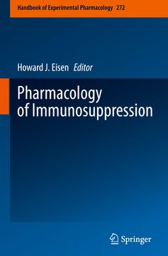 portada Pharmacology of Immunosuppression (en Inglés)