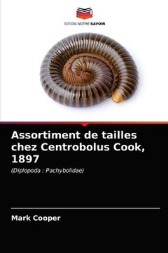 portada Assortiment de tailles chez Centrobolus Cook, 1897 (in French)