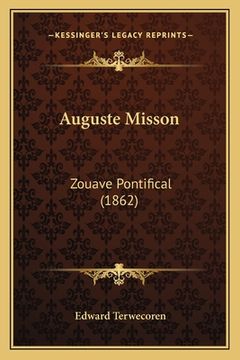 portada Auguste Misson: Zouave Pontifical (1862) (in French)