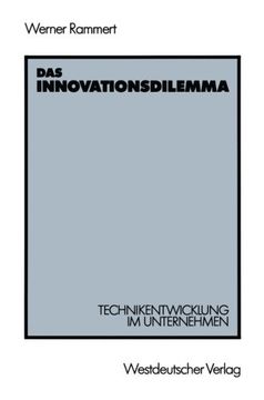 portada Das Innovationsdilemma: Technikentwicklung im Unternehmen (German Edition)
