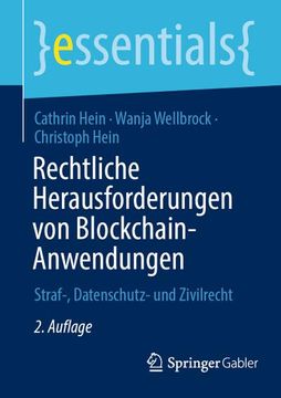 portada Rechtliche Herausforderungen von Blockchain-Anwendungen: Straf-, Datenschutz- und Zivilrecht (in German)