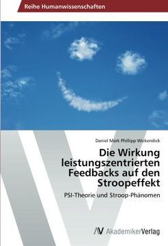 portada Die Wirkung Leistungszentrierten Feedbacks Auf Den Stroopeffekt