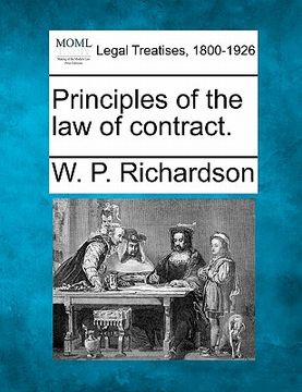 portada principles of the law of contract.