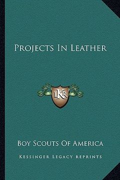 portada projects in leather (in English)