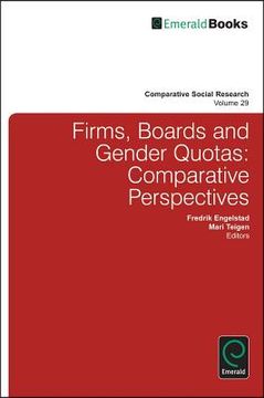 portada firms, boards and gender quoats: comparative perspective (en Inglés)