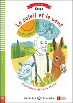 portada Young eli Readers - Fables: Le Soleil et le Vent + Multi-Rom (en Francés)