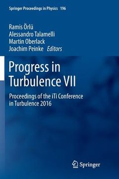 portada Progress in Turbulence VII: Proceedings of the Iti Conference in Turbulence 2016 (en Inglés)