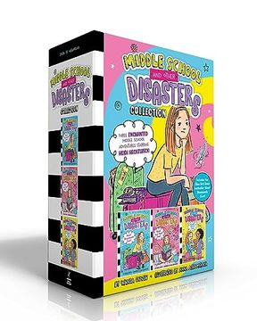 portada Middle School and Other Disasters Collection (Boxed Set): Worst Broommate Ever! Worst Love Spell Ever! Biggest Secret Ever! (en Inglés)